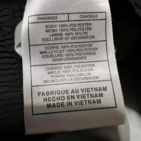 Nike Golf Windbreaker Jacket Mens Large Clima-FIT Black Performance - Picture 12 of 12